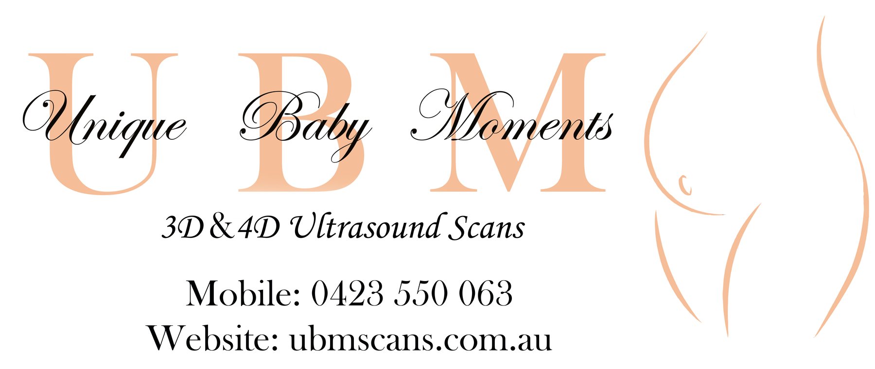 UBM Scans signage at the Menai clinic in the Sutherland Shire